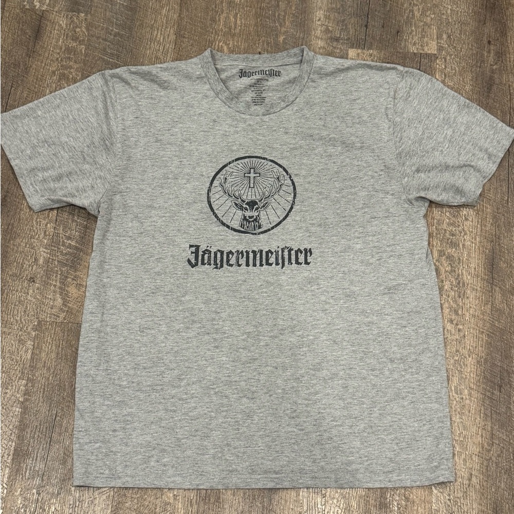 Jagermeister Heather Gray Men's XL T-Shirt